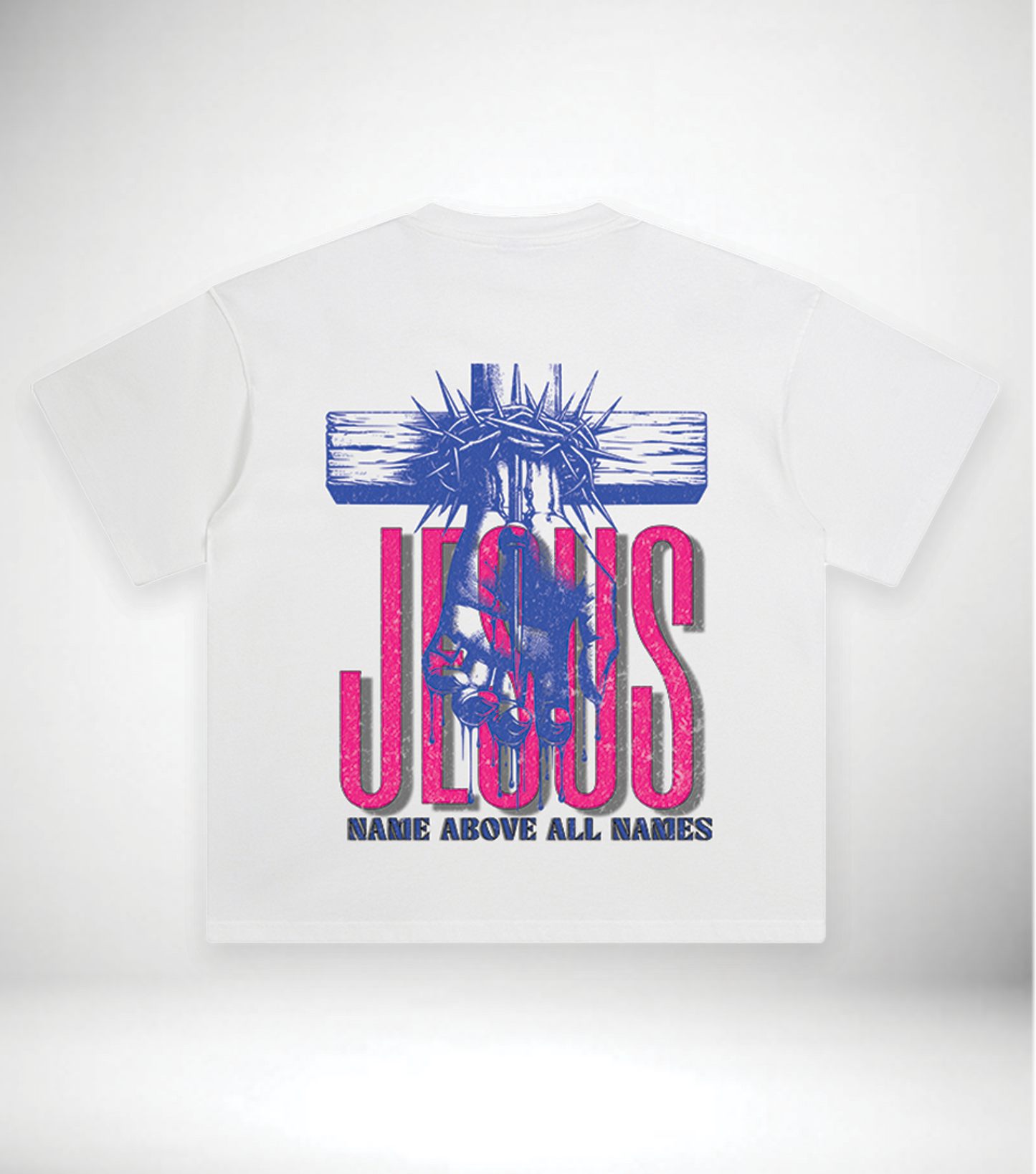 "JESUS – Name Above All Names" Oversized Tee