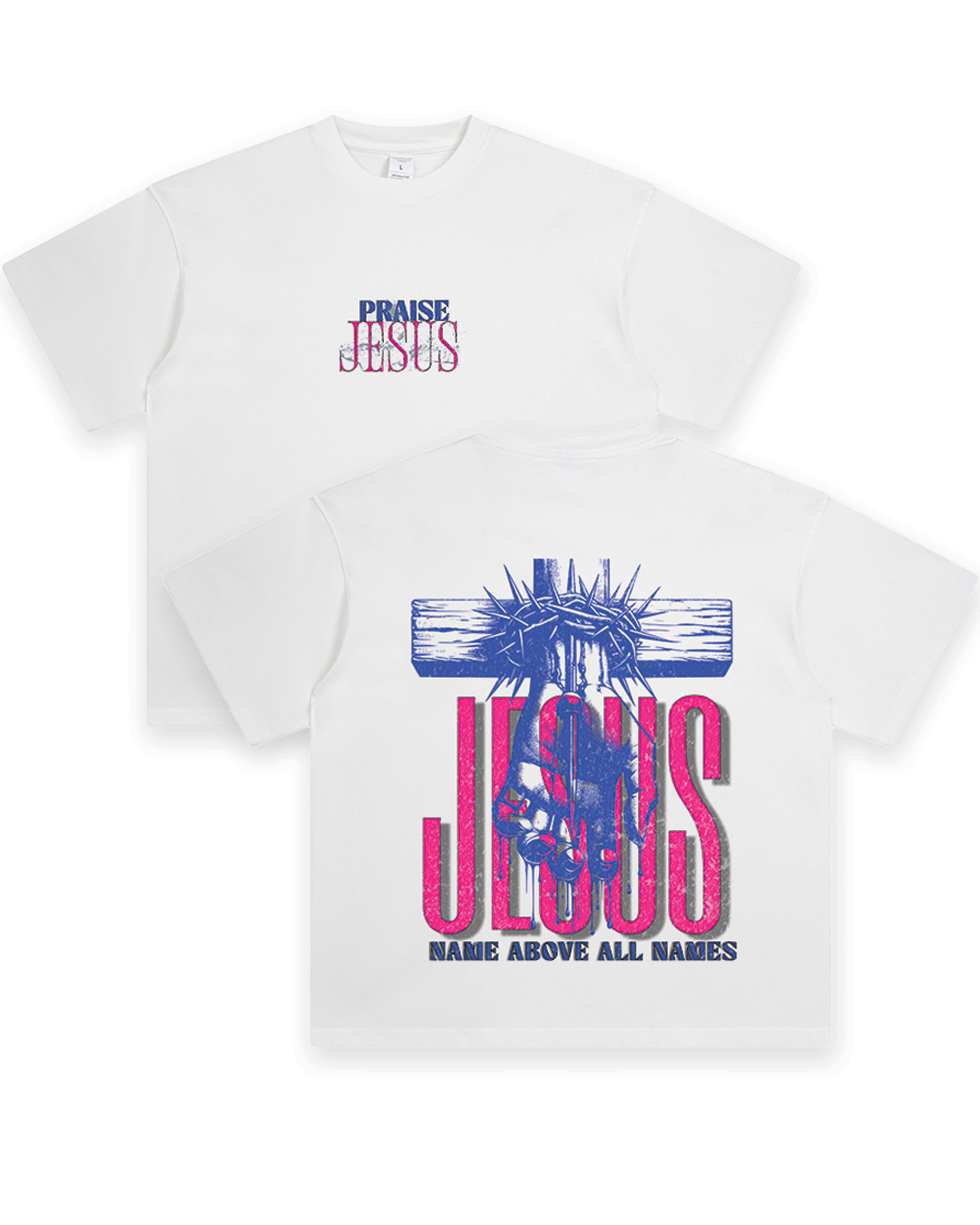 "JESUS – Name Above All Names" Oversized Tee
