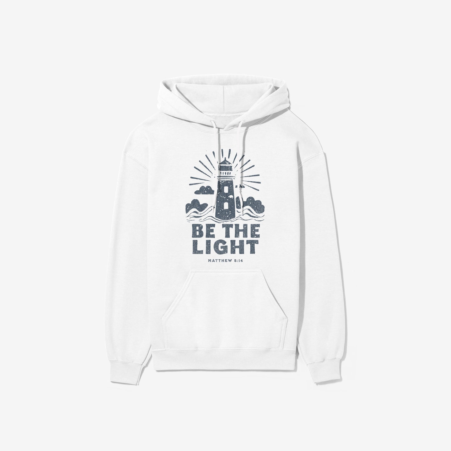 Be the Light" Christian Hoodie (Pre-Order) + FREE T-Shirt – Matthew 5:14